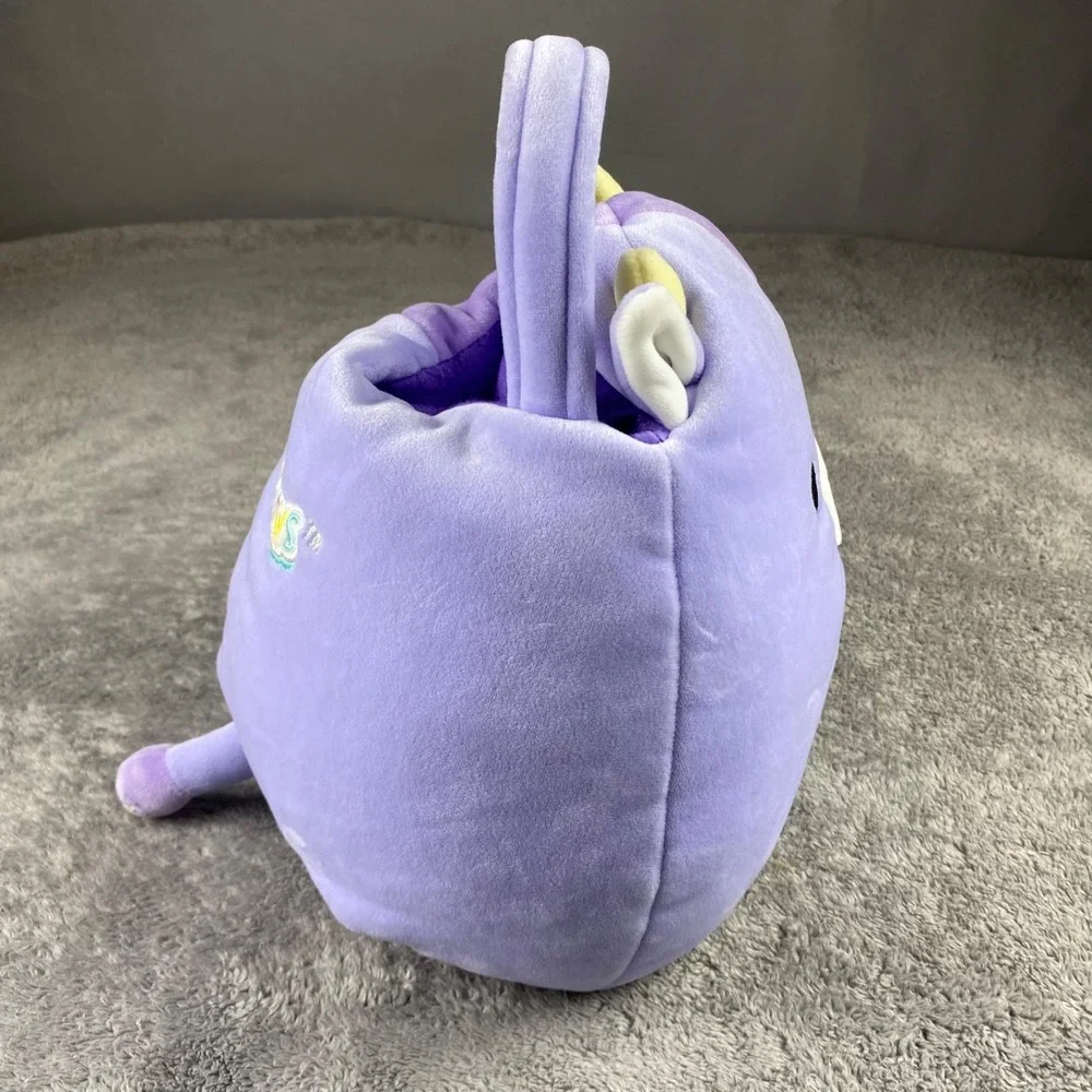 Squishmallows Bubba the Purple Cow 12 In Soft Huggable Plush Easter‎ Basket